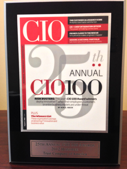 Dennis Noto Awarded 25th Annual CIO 100 Award